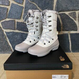 The North Face - Women's Shellista IV Lux WP Boots - Size: 8.5 - White/Gray